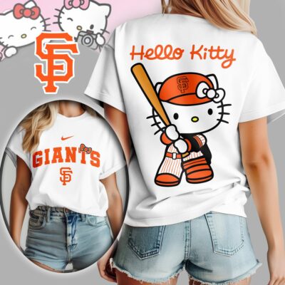 San Francisco Giants | Premium MLB Hello Kitty 3D Shirt