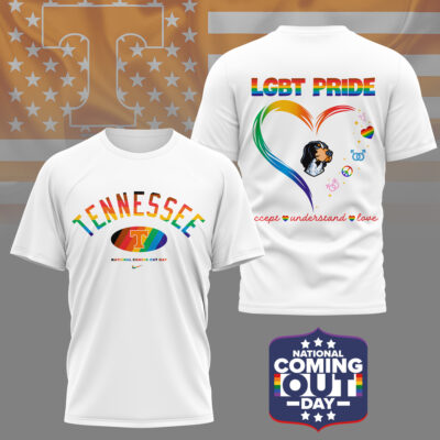 Tennessee Volunteers | Premium NCAA National Coming Out Day 3D Shirt