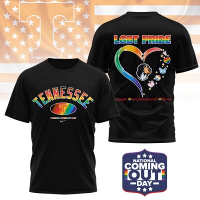 Tennessee Volunteers | Premium NCAA National Coming Out Day 3D Shirt