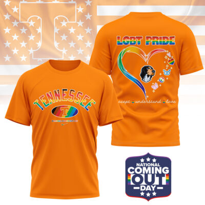 Tennessee Volunteers | Premium NCAA National Coming Out Day 3D Shirt
