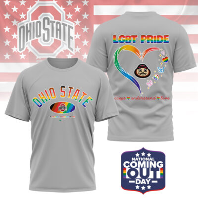 Ohio State Buckeyes | Premium NCAA National Coming Out Day 3D Shirt