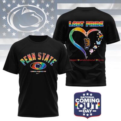 Penn State Nittany Lions | Premium NCAA National Coming Out Day 3D Shirt