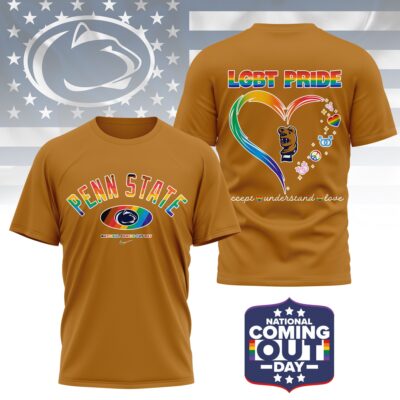 Penn State Nittany Lions | Premium NCAA National Coming Out Day 3D Shirt