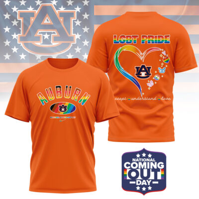 Auburn Tigers | Premium NCAA National Coming Out Day 3D Shirt