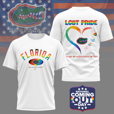 Florida Gators | Premium NCAA National Coming Out Day 3D Shirt