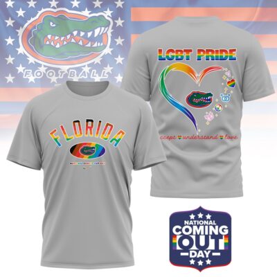 Florida Gators | Premium NCAA National Coming Out Day 3D Shirt