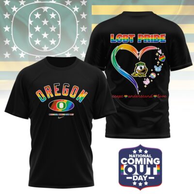 Oregon Ducks | Premium NCAA National Coming Out Day 3D Shirt