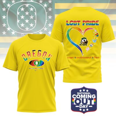 Oregon Ducks | Premium NCAA National Coming Out Day 3D Shirt