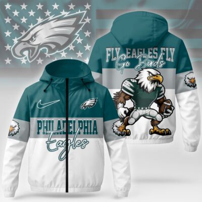 Philadelphia Eagles | Premium NFL Fan Pride Windbreaker Jacket