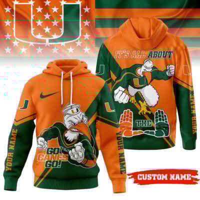 Miami Hurricanes | Premium NCAA Duo Color Hoodie