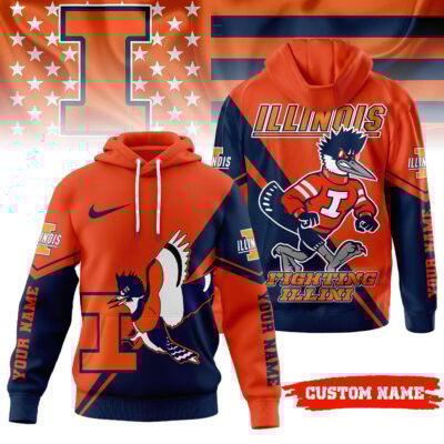 Illinois Fighting Illini | Premium NCAA Duo Color Hoodie