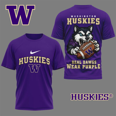 Washington Huskies | Premium NCAA Football Fan 3D Shirt
