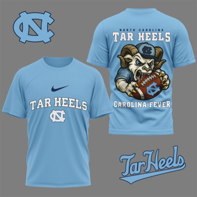 North Carolina Tar Heels | Premium NCAA Football Fan 3D Shirt