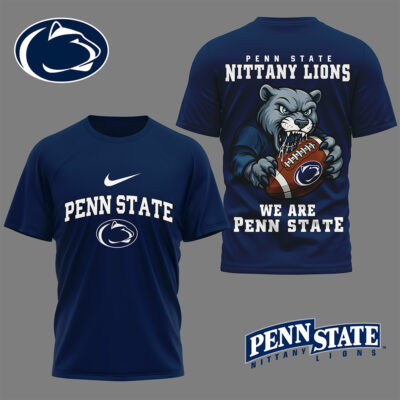 Penn State Nittany Lions | Premium NCAA Football Fan 3D Shirt