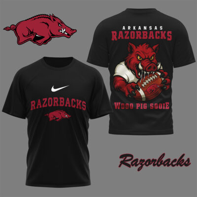 Arkansas Razorbacks | Premium NCAA Football Fan 3D Shirt