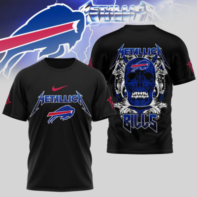 Buffalo Bills | Premium NFL Skull Tshirt - 4XL