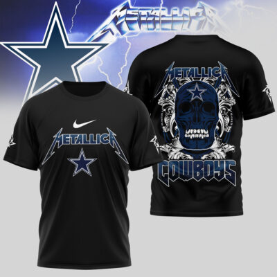 Dallas Cowboys | Premium NFL Skull Tshirt - 4XL