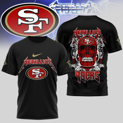 San Francisco 49ers | Premium NFL Skull Tshirt - 2XL