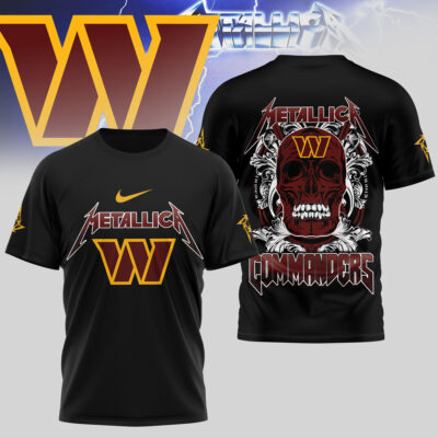 Washington Commanders | Premium NFL Skull Tshirt - S