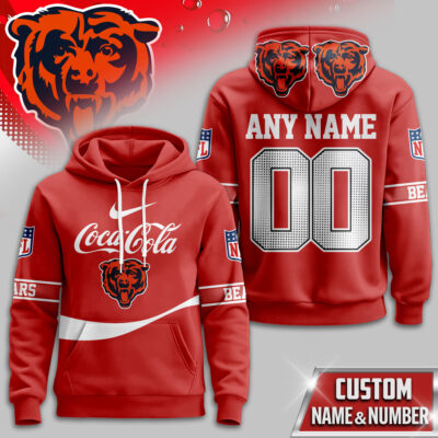 Chicago Bears | Premium NFL Coca Cola Hoodie