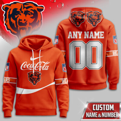 Chicago Bears | Premium NFL Coca Cola Hoodie