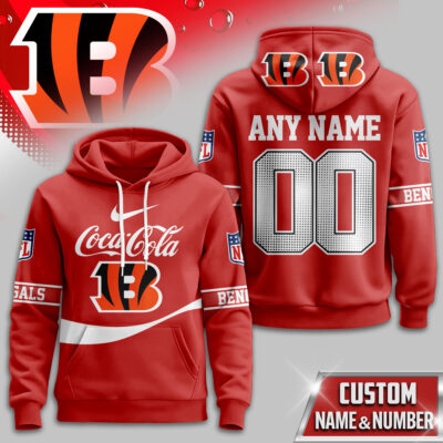 Cincinnati Bengals | Premium NFL Coca Cola Hoodie
