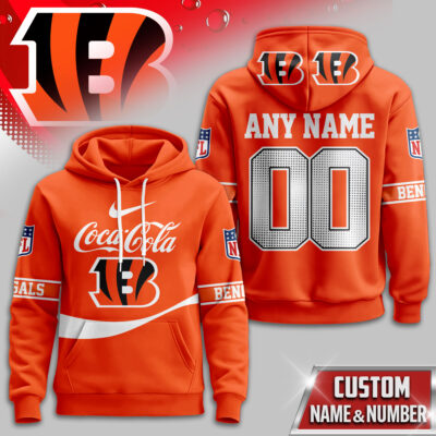 Cincinnati Bengals | Premium NFL Coca Cola Hoodie
