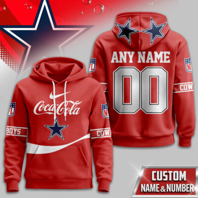 Dallas Cowboys | Premium NFL Coca Cola Hoodie
