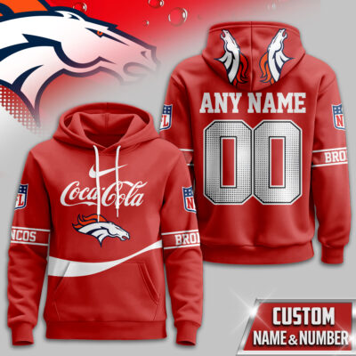 Denver Broncos | Premium NFL Coca Cola Hoodie