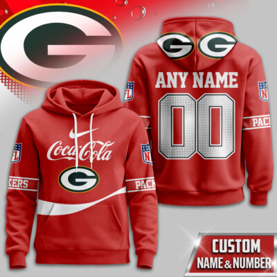 Green Bay Packers | Premium NFL Coca Cola Hoodie