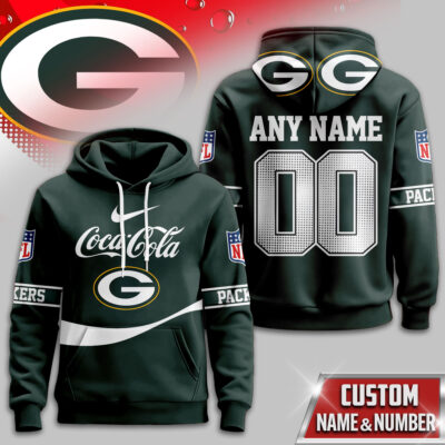 Green Bay Packers | Premium NFL Coca Cola Hoodie