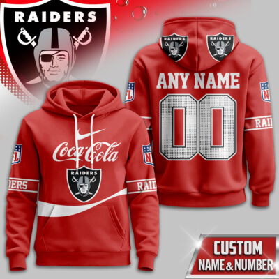 Las Vegas Raiders | Premium NFL Coca Cola Hoodie