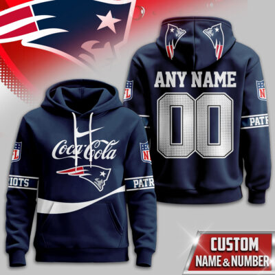New England Patriots | Premium NFL Coca Cola Hoodie