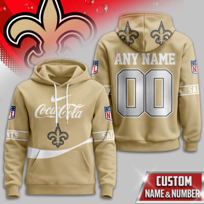 New Orleans Saints | Premium NFL Coca Cola Hoodie