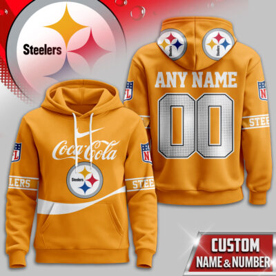 Pittsburgh Steelers | Premium NFL Coca Cola Hoodie