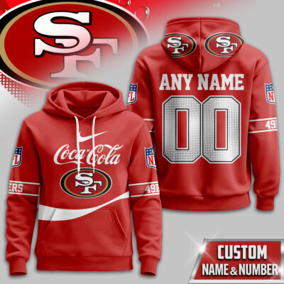 San Francisco 49ers | Premium NFL Coca Cola Hoodie
