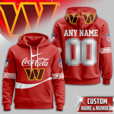 Washington Commanders | Premium NFL Coca Cola Hoodie
