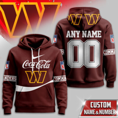 Washington Commanders | Premium NFL Coca Cola Hoodie