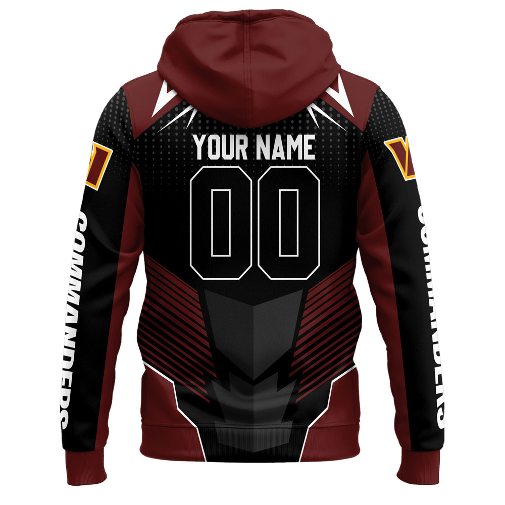 Washington Commanders | Premium NFL Die Hard Fan Hoodie - Image 3