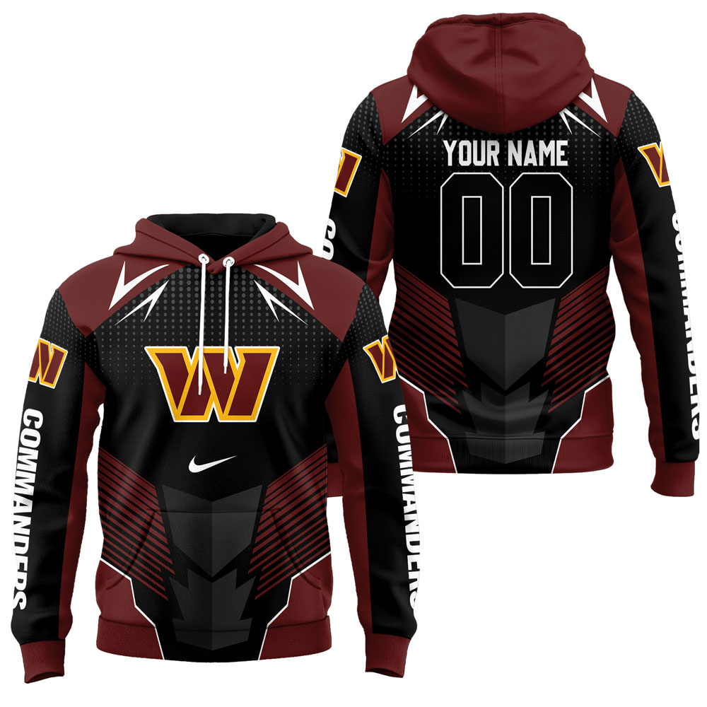 Washington Commanders | Premium NFL Die Hard Fan Hoodie - Image 2