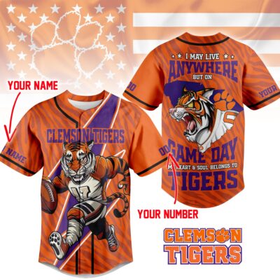 Clemson Tigers | Premium Game Day Jersey Shirt
