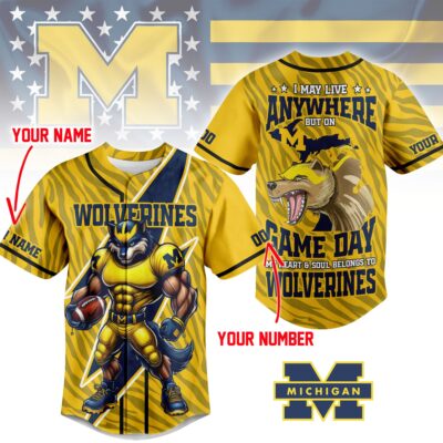Michigan Wolverines | Premium Game Day Jersey Shirt
