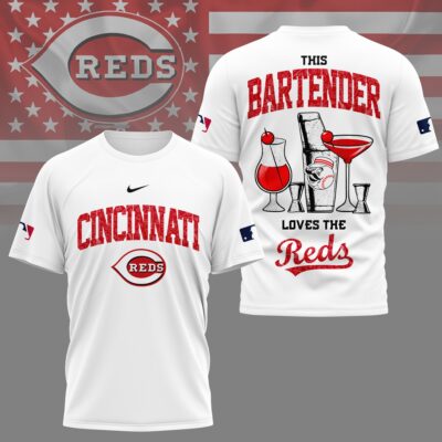 Cincinnati Reds | Premium MLB Bartender Fan 3D Shirt