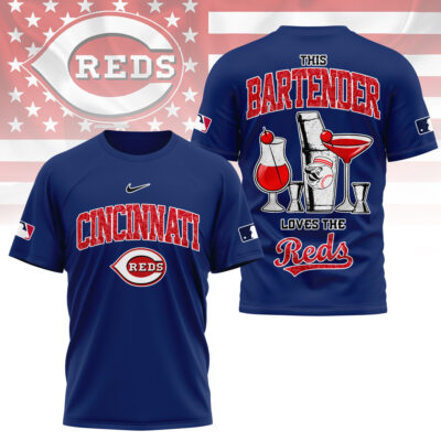 Cincinnati Reds | Premium MLB Bartender Fan 3D Shirt