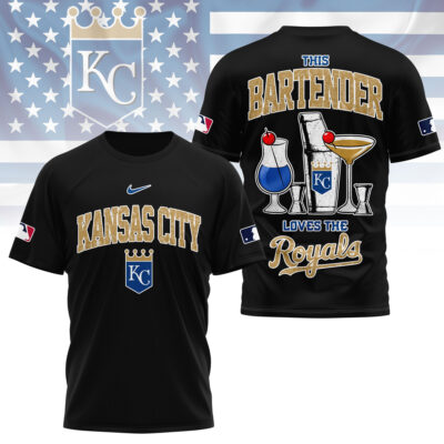 Kansas City Royals | Premium MLB Bartender Fan 3D Shirt