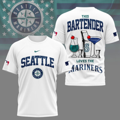 Seattle Mariners | Premium MLB Bartender Fan 3D Shirt