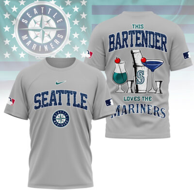 Seattle Mariners | Premium MLB Bartender Fan 3D Shirt