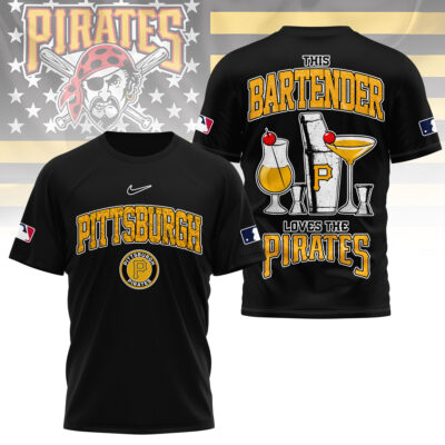Pittsburgh Pirates | Premium MLB Bartender Fan 3D Shirt