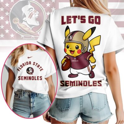 Florida State Seminoles | Premium NCAA Pokemon Fan 3D Shirt