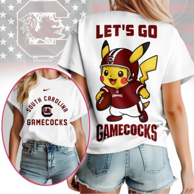 South Carolina Gamecocks | Premium NCAA Pokemon Fan 3D Shirt